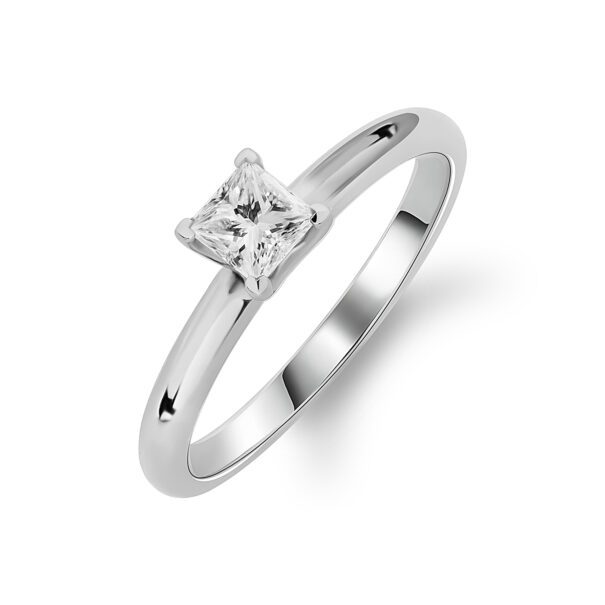 Каблучка з діамантом