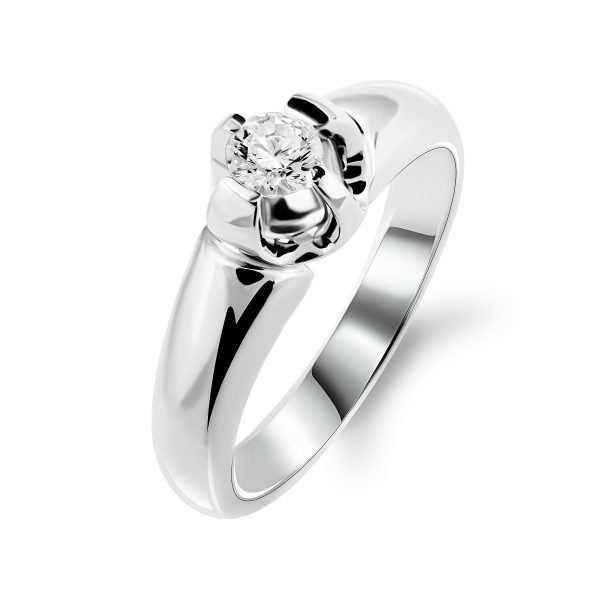 Каблучка з діамантом