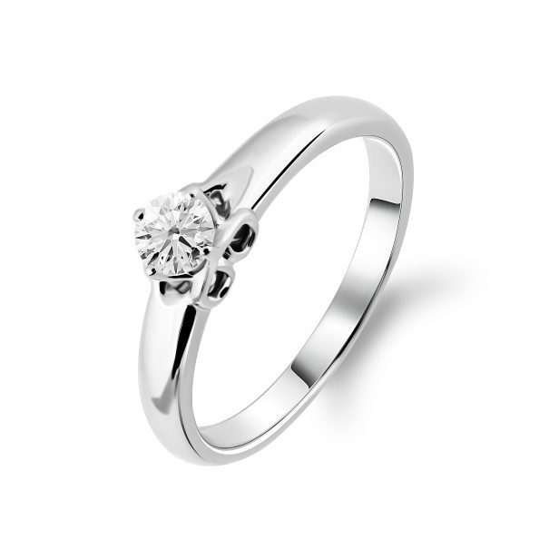 Каблучка з діамантом